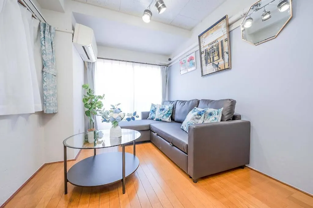 Apartment 東京の中心地の新宿区で便利/2駅から徒歩6分/6名収容/無制限高速wifi Tokyo